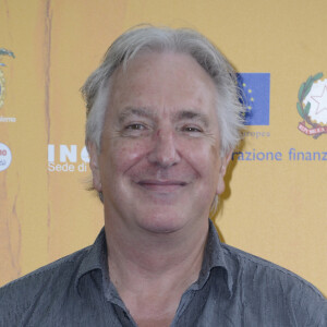 Alan Rickman assiste au 44ème festival du film de Giffoni. Le 23 juillet 2014