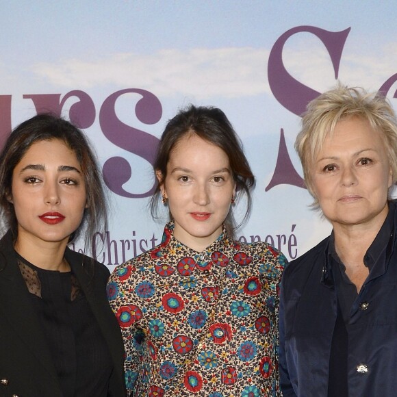 Golshifteh Farahani, Anaïs Demoustier et Muriel Robin - Avant-première du film "Les Malheurs de Sophie" au Pathé Beaugrenelle à Paris Le 10 avril 2016 © Guirec Coadic / Bestimage