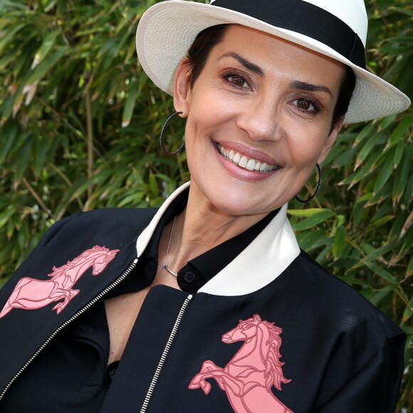 Cristina Cordula - People au village des Internationaux de France de tennis de Roland Garros à Paris. Le 25 mai 2016. © Dominique Jacovides / Bestimage