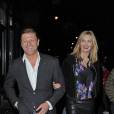 Sean Bean et sa fiancée Ashley ont passe la soiree au Groucho Club a Londres. Le 15 novembre 2013