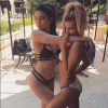 Hailey Baldwin s'est rendu à la pool party qu'a organisé Kylie Jenner à l'occasion du week-end du Memorial Day. Photo publiée sur Instagram, le 30 mai 2016