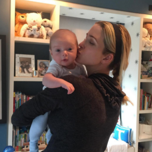 Ivanka Trump a publié une photo d'elle avec son fils Theodore James, âgé de deux mois, sur sa page Instagram, le 31 mai 2016