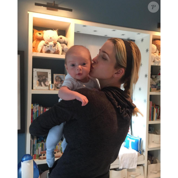 Ivanka Trump a publié une photo d'elle avec son fils Theodore James, âgé de deux mois, sur sa page Instagram, le 31 mai 2016