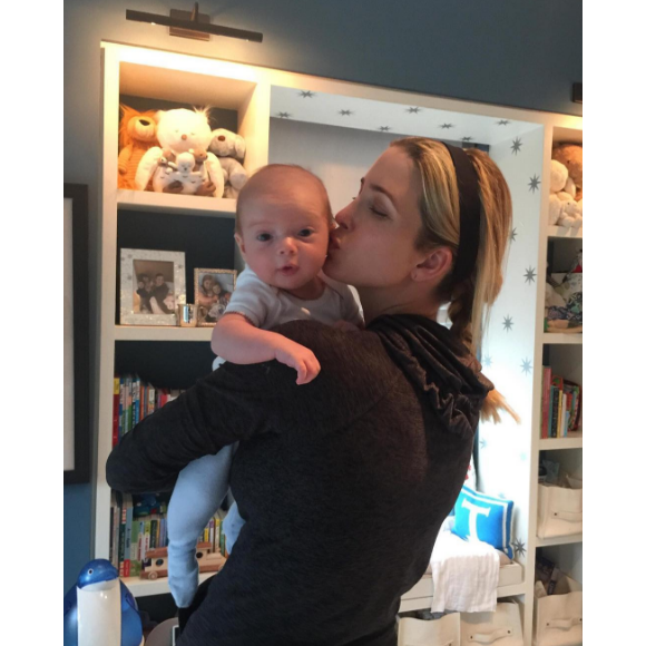 Ivanka Trump a publié une photo d'elle avec son fils Theodore James, âgé de deux mois, sur sa page Instagram, le 31 mai 2016