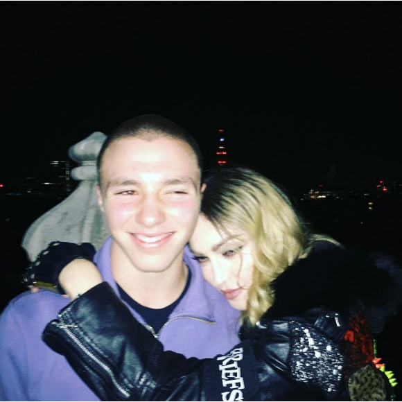 Madonna et son fils Rocco réunis au mois d'avril 2016. Photo publiée sur le compte Instagram de la Madonne.