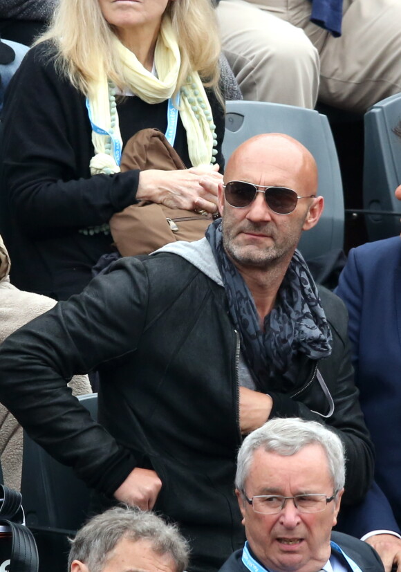 Fabien Barthez - People dans les tribunes des internationaux de France de tennis à Roland Garros le 1er juin 2016. © Dominique Jacovides / Bestimage