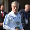 Didier Deschamps et les joueurs de l'équipe de France de football s'entraînent au stade de Biarritz durant leur stage au pays Basque à Biarritz le 19 mai 2016. © Patrick Bernard-Christophe De Prada / Bestimage