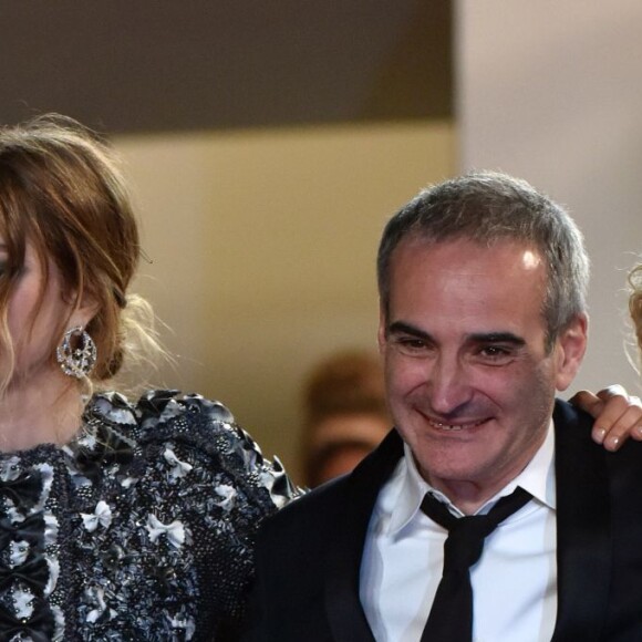 Lars Eidinger, Sigrid Bouaziz, Olivier Assayas, Kristen Stewart et Nora von Waldstaetten - Montée des marches du film "Personal Shopper" lors du 69ème Festival de Cannes, le 17 mai 2016. © Giancarlo Gorassini/Bestimage