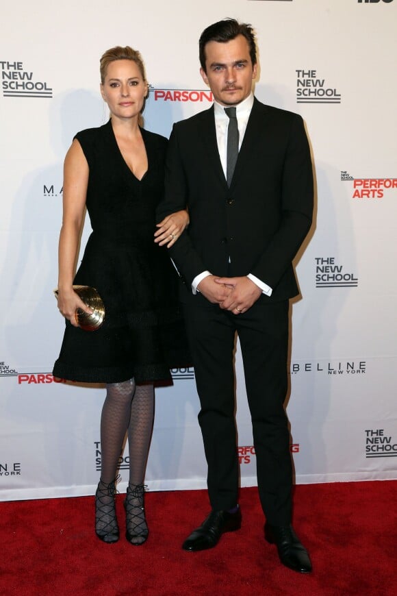 Rupert Friend et Aimee Mullins à New York, le 23 mai 2016.