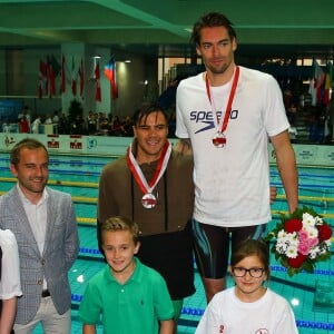 Camille Lacourt lors du XXXIVe meeting Mare Nostrum à la piscine du Stade Louis II le 5 juin 2016. © Olivier Huitel/Pool Monaco/BestImage