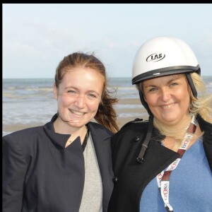 Valérie Damidot et sa fille Roxane - 16e édition des trophées d'Epona à Cabourg en 2009. 
