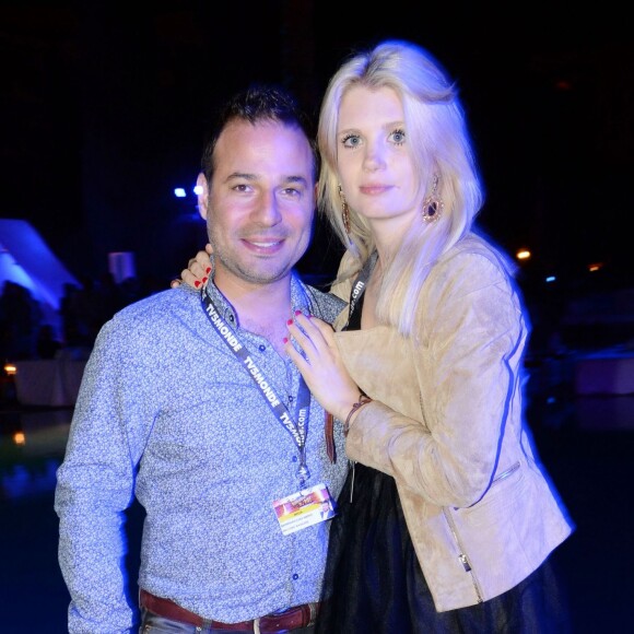 Exclusif - Mario Barravecchia (Star Academy 1) et sa compagne Jessica au cocktail "Aftershow" dans le cadre du festival Marrakech du Rire 2016. Marrakech, le 2 juin 2016. © Bellack Rachid/Bestimage