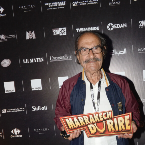 Exclusif - Gérard Hernandez au cocktail "Aftershow" dans le cadre du festival Marrakech du Rire 2016. Marrakech, le 2 juin 2016. © Bellack Rachid/Bestimage