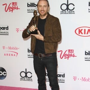 David Guetta au press room de la soirée Billboard Music Awards à T-Mobile Arena à Las Vegas, le 22 mai 2016