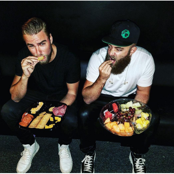 Photo du duo néerlandais Showtek, publiée sur leur page Instagram. Ils viennent de publier une chanson avec David Guetta, The Death of EDM, que les internautes accusent de plagiat.
