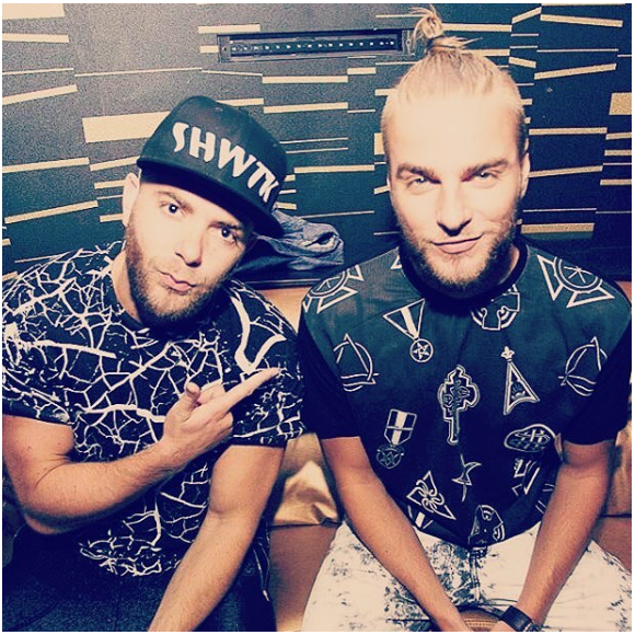 Photo du duo néerlandais Showtek, publiée sur leur page Instagram. Ils viennent de publier une chanson avec David Guetta, The Death of EDM, que les internautes accusent de plagiat.