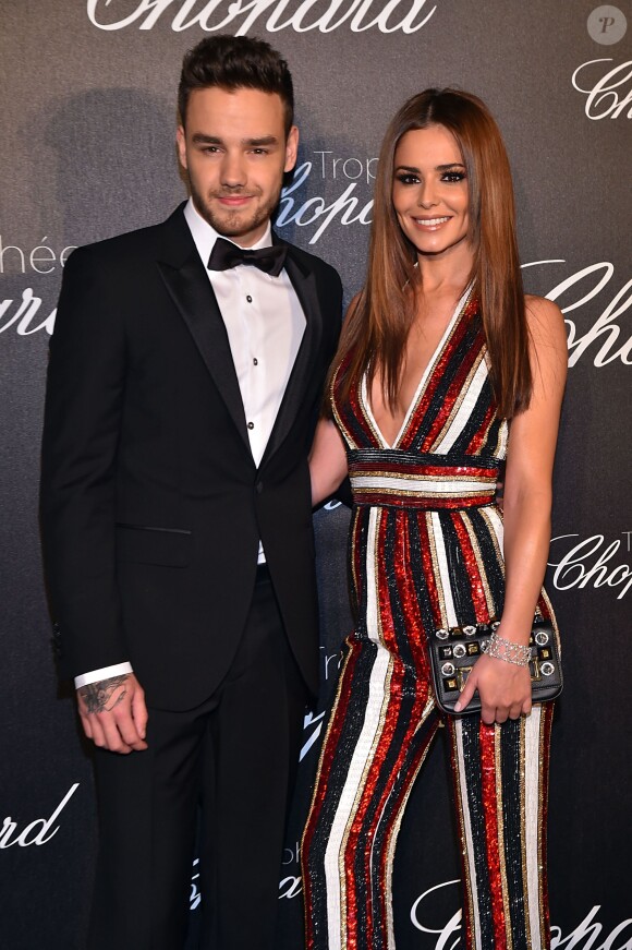 Cheryl Fernandez-Versini (Cheryl Cole) et son compagnon Liam Payne - Photocall de la soirée des Trophées Chopard à l'hôtel Martinez lors du 69ème Festival International du Film de Cannes. Le 12 mai 2016 © Bruno Bebert / Bestimage