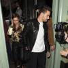 Cheryl Cole (ex Fernandez-Versini) à la sortie du restaurant Sexy Fish avec son petit-ami Liam Payne à Londres, le 12 avril 2016.