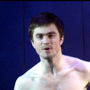 Daniel Radcliffe pendant la pièce Equus, à Londres le 22 février 2007.