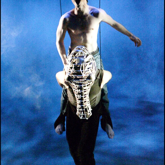 Daniel Radcliffe pendant la pièce Equus, à Londres le 16 février 2007.