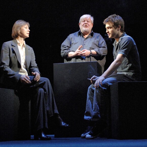Daniel Radcliffe pendant la pièce Equus, à Londres le 22 février 2007.