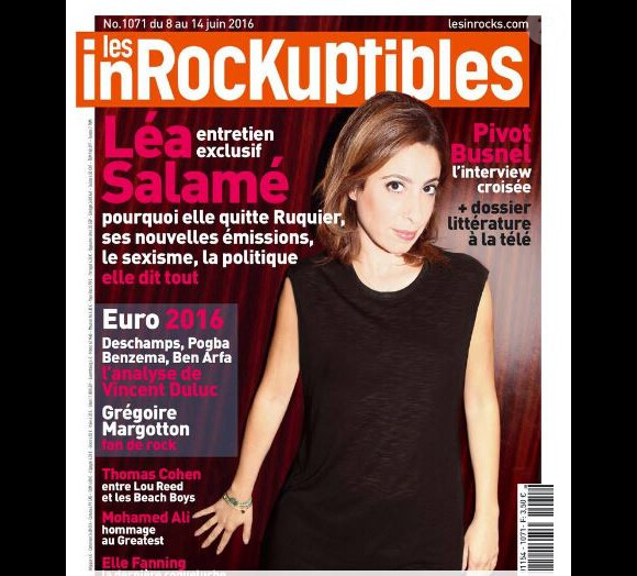 Léa Salamé en interview pour Les Inrocks