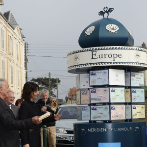 Gilles Truand, Juliette Binoche, Alice Isaaz et Gonzague Saint Bris - Ouverture du 30e Festival du Film de Cabourg en France le 8 juin 2016.