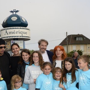 Julia Roy, JoeyStarr, Virginie Ledoyen, Yann Samuell et Emmanuelle Gronvold - Ouverture du 30e Festival du Film de Cabourg en France le 8 juin 2016.