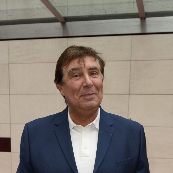 Jean-Pierre Foucault - Conference de presse de rentree de RTL a Paris le 10 septembre 2013.