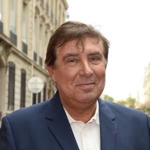 Jean-Pierre Foucault - Conference de presse de rentree de RTL a Paris le 10 septembre 2013.