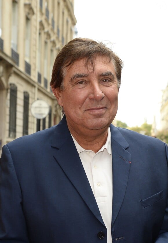 Jean-Pierre Foucault - Conference de presse de rentree de RTL a Paris le 10 septembre 2013.