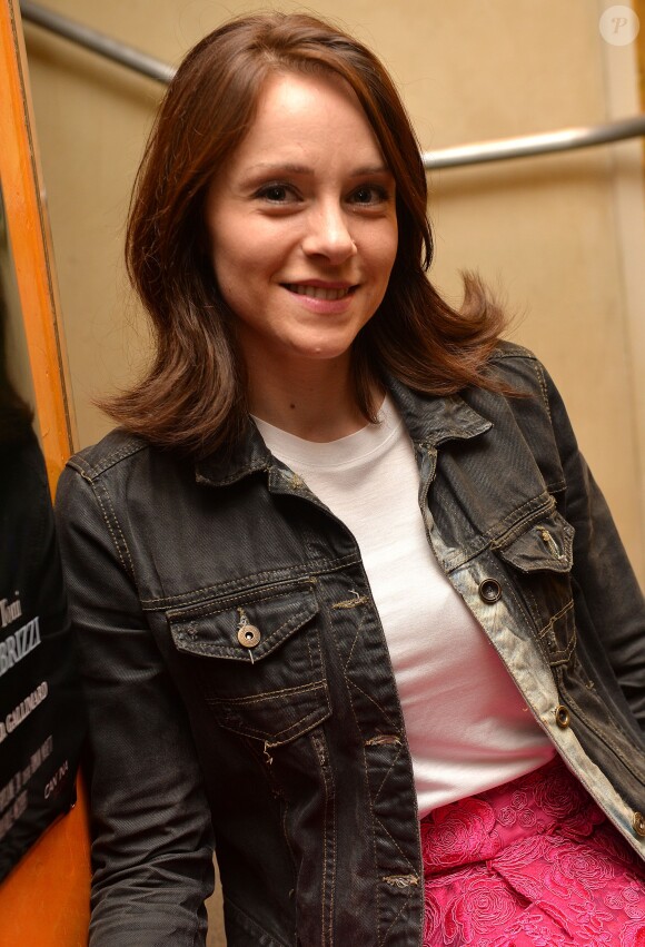 Exclusif - Delphine Depardieu - Avant-première du film "La DorMeuse Duval" de Manuel Sanchez à Paris le 2 mai 2016. © Veeren/Bestimage
