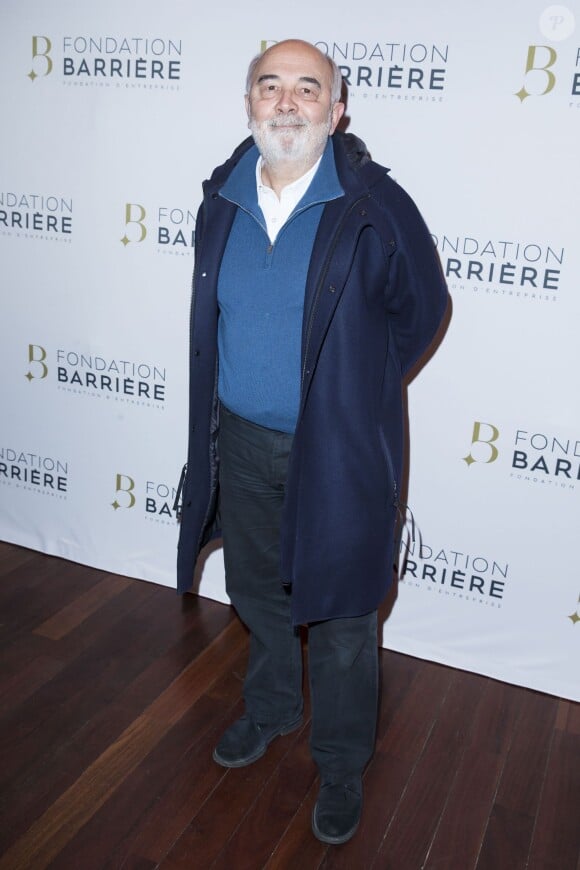 Gérard Jugnot à l'Avant Première du film "Five" prix cinéma 2016 de la Fondation Barrière à Paris le 14 mars 2016. © Olivier Borde/Bestimage