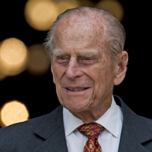 La reine Elizabeth II et le prince Philip, duc d'Edimbourg, lors de la messe pour les 90 ans de la souveraine, le 10 juin 2016 à Londres, jour du 95e anniversaire du duc.