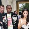 Kim Kardashian et son mari Kanye West sont allés déjeuner au restaurant Cipriani à New York, le 5 juin 2016 © CPA/Bestimage