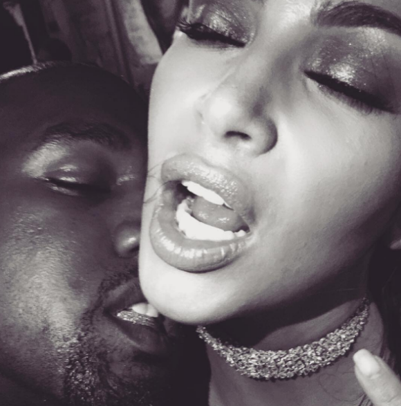 Kim Kardashian a publié une photo torride d'elle et son mari Kanye West, sur sa page Instagram au mois de mai 2016