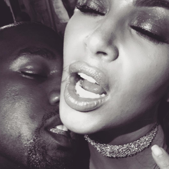 Kim Kardashian a publié une photo torride d'elle et son mari Kanye West, sur sa page Instagram au mois de mai 2016