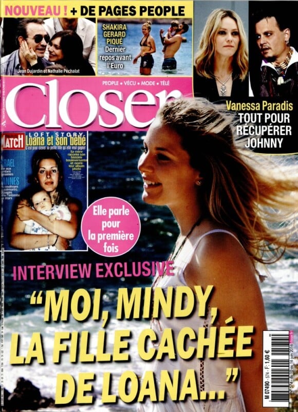 Le magazine Closer en kiosques le 10 juin 2016.