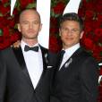 Neil Patrick Harris et son mari David Burtka - 70e cérémonie annuelle des Tony Awards au Beacon Theatre à New York, le 12 juin 2016.