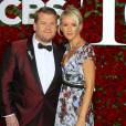 James Corden et sa femme Julia Carey - 70ème cérémonie annuelle des Tony Awards au Beacon Theatre à New York, le 12 juin 2016.