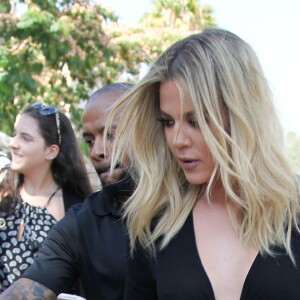 Khloé Kardashian, Kendall Jenner et Scott Disick sont allés déjeuner au restaurant "Il Pastaio" à Beverly Hills. Le 13 juin 2016.