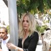 Khloé Kardashian, Kendall Jenner et Scott Disick arrivent au restaurant Il Pastaio à Los Angeles. Le 13 juin 2016.