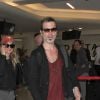 Renée Zellweger et son compagnon Doyle Bramhall II arrivent à l'aéroport de Los Angeles (LAX), le 14 juin 2016.