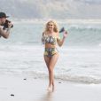 Exclusif - Ava Sambora en shooting photo à Malibu, le 14 mars 2016.