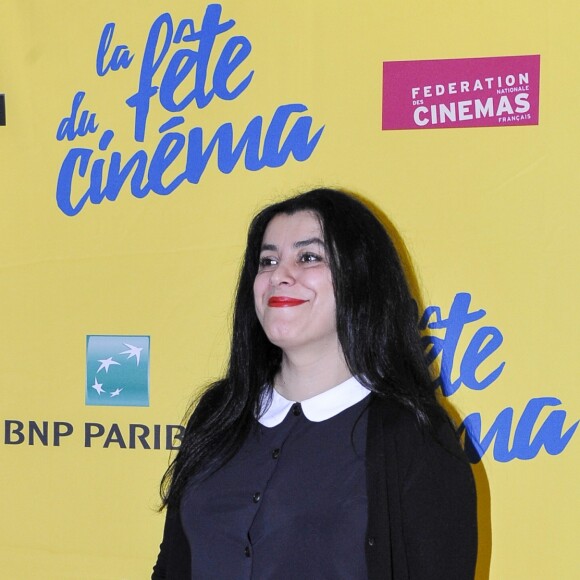 Marjane Satrapi - Rencontre presse à l'occasion de la 32ème édition de la Fête du Cinéma au nouveau Studio Harcourt à Paris le 16 juin 2016. © Pierre Perusseau / Bestimage