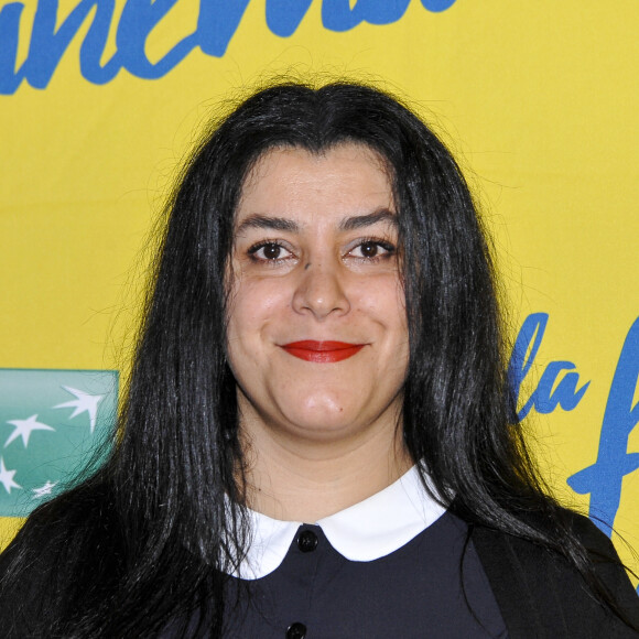 Marjane Satrapi - Rencontre presse à l'occasion de la 32ème édition de la Fête du Cinéma au nouveau Studio Harcourt à Paris le 16 juin 2016. © Pierre Perusseau / Bestimage