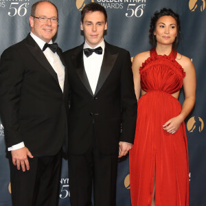 Louis Ducruet et sa compagne Marie accompagnaient le prince Albert II de Monaco lors de la soirée de clôture du 56e Festival international de télévision de Monte-Carlo, marquée par la révélation du palmarès et la remise des Nymphes d'or. © Denis Guignebourg/BestImage