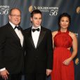  Louis Ducruet et sa compagne Marie accompagnaient le prince Albert II de Monaco lors de la soirée de clôture du 56e Festival international de télévision de Monte-Carlo, marquée par la révélation du palmarès et la remise des Nymphes d'or. © Denis Guignebourg/BestImage 