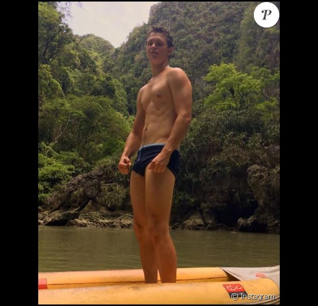 L'acteur Ansel Elgort en vacances en Thaïlande. Instagram, juin 2016