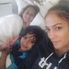 Jennifer Lopez et ses jumeaux Emme et Max. Photo publiée sur Instagram au mois de mai 2016